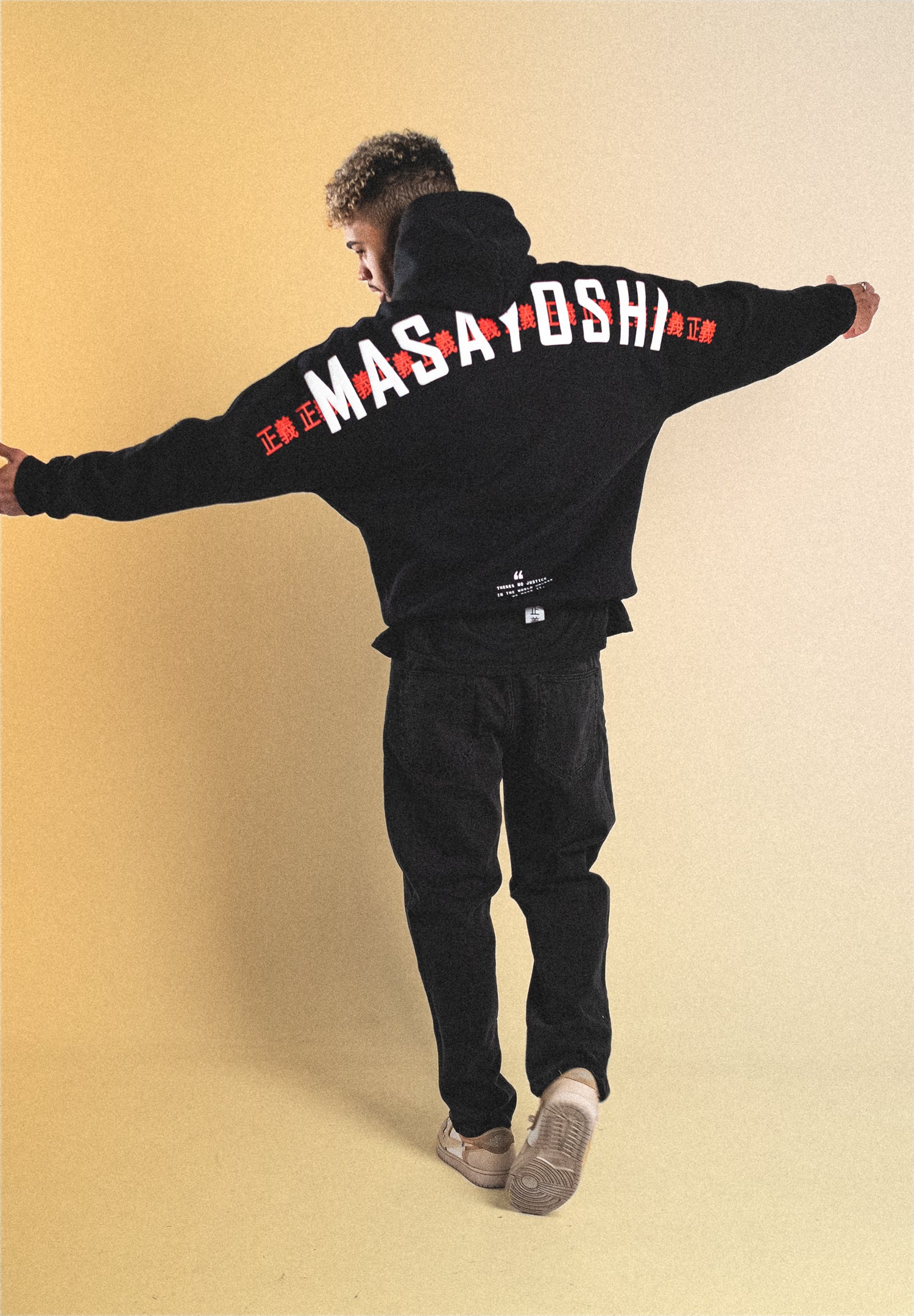 Masayoshi Black Hoodie